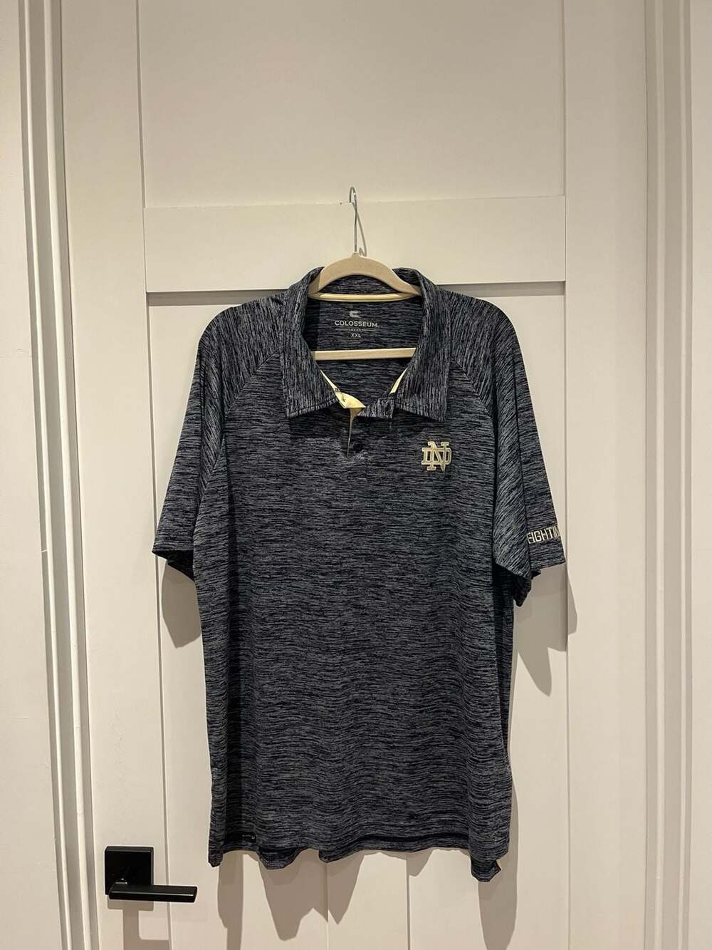 Colosseum Notre Dame Fighting Irish Polo Shirt Men's XXL